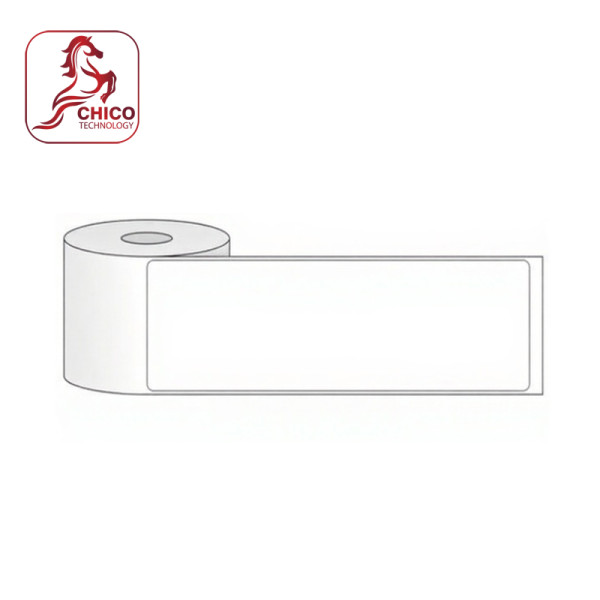Giấy in mã vạch 1 tem 107x200x50M
