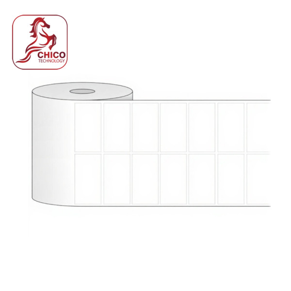 Giấy in mã vạch 2 tem 40x24x50m