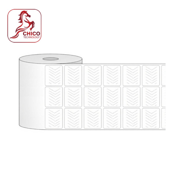 Giấy in mã vạch 3 tem 35x22x50m (bo góc, Tem vỡ)