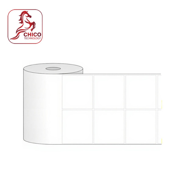 Giấy in mã vạch 2 tem 47x36x50m