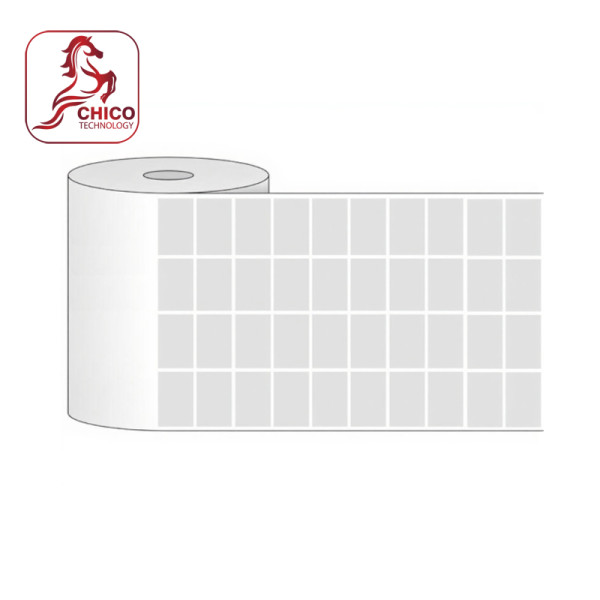 Giấy in mã vạch 4 tem 26x11x50m