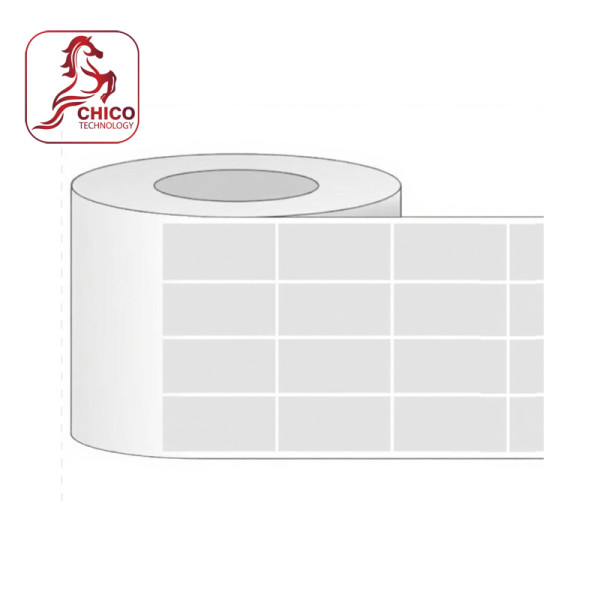 Giấy in mã vạch 4 tem 22x40x50m