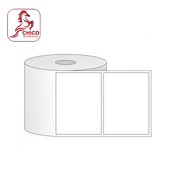 Giấy in mã vạch 1 tem 92x68x50