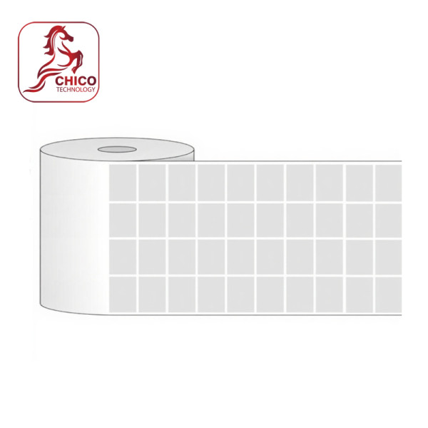 Giấy in mã vạch 4 tem 26x18x50m