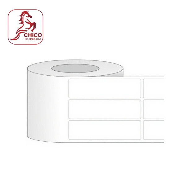 Giấy in mã vạch 3 tem 35x115x50m, bo góc