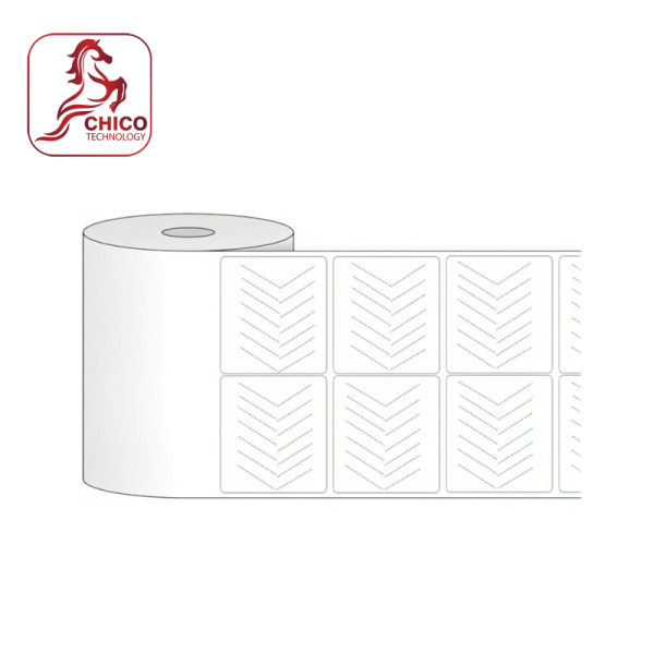 Giấy in mã vạch 2 tem 45x35x50m (tem vỡ)