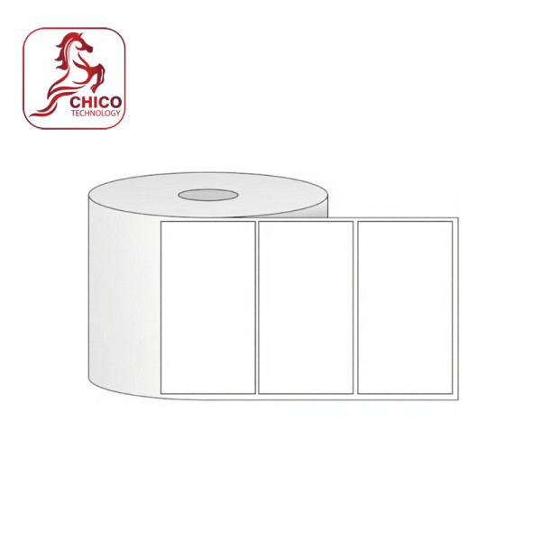 Giấy in mã vạch 1 tem 106x55x50m