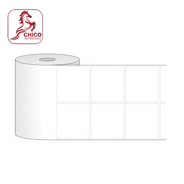 Giấy in mã vạch 2 tem 47x30x50m