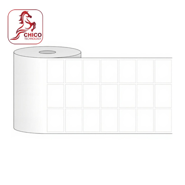 Giấy in mã vạch 3 tem 30x20x50M