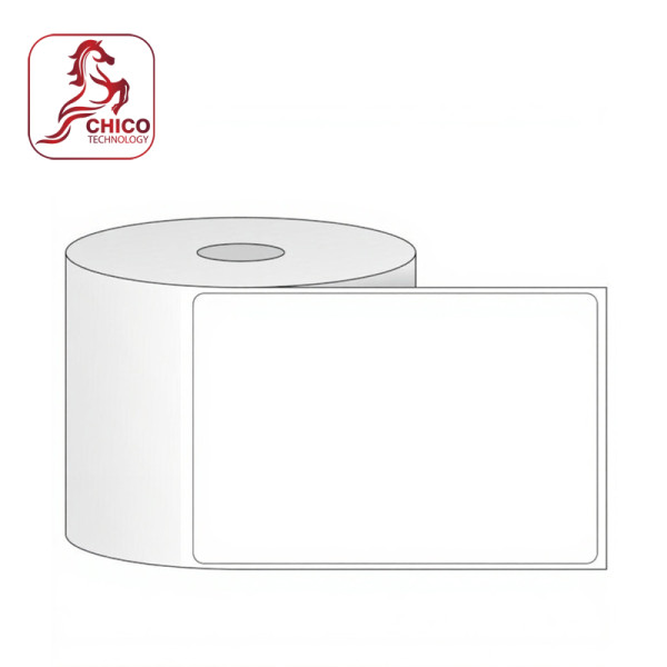 Giấy in mã vạch 1 tem 99x139x150M, bo góc