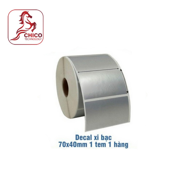 Giấy in mã vạch xi bạc 1 tem 70x40x50m (bo góc)