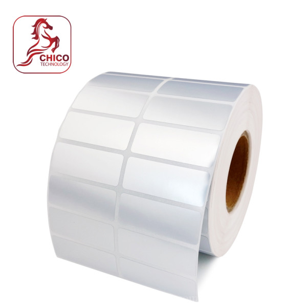 Giấy in mã vạch xi bạc 2 tem 50x20x50M