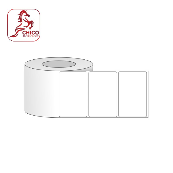 Giấy in mã vạch 1 tem PVC 100x40x100m
