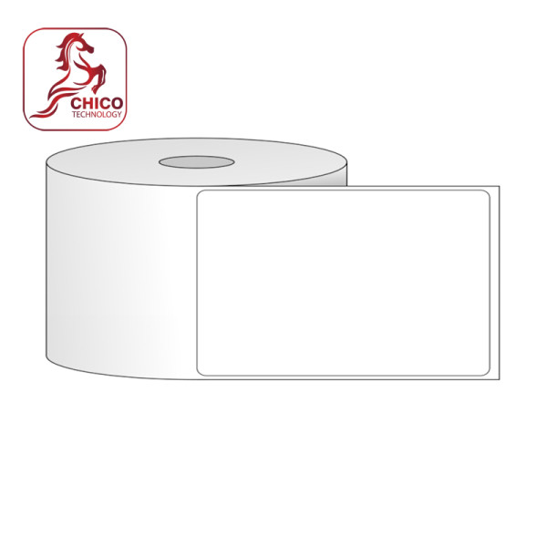 Giấy in mã vạch 1 tem 75x85x100m, bo góc