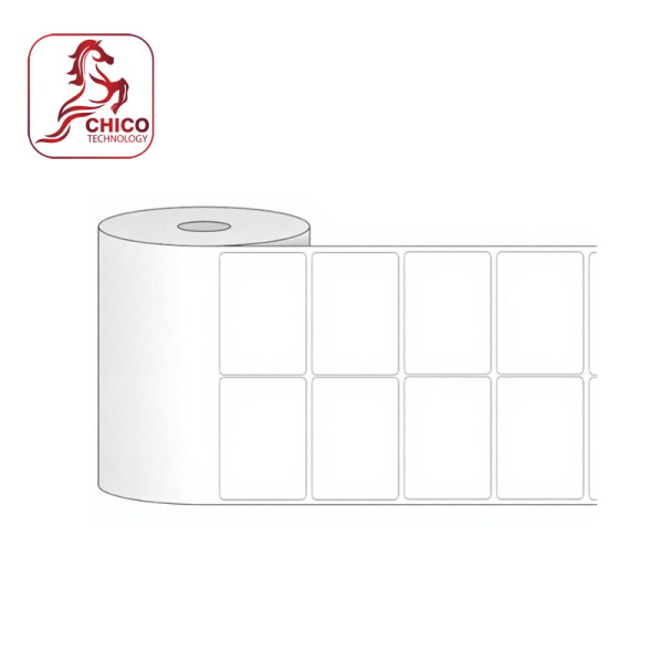 Giấy in mã vạch 2 tem 51x22x50m