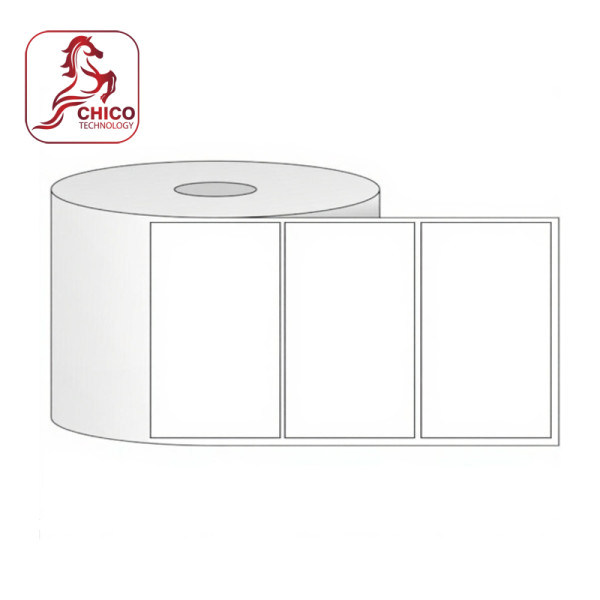 Giấy in mã vạch 1 tem 95x40x50M
