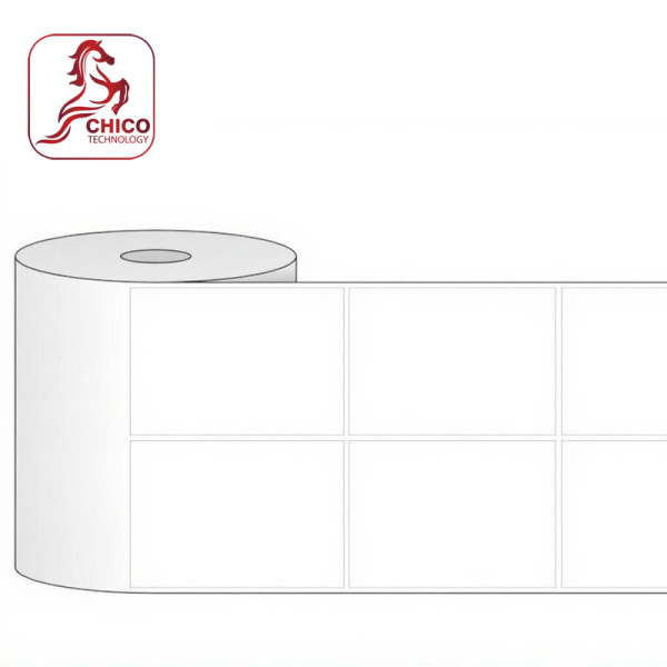 Giấy in mã vạch cảm nhiệt 2 tem 38.5x50x30m