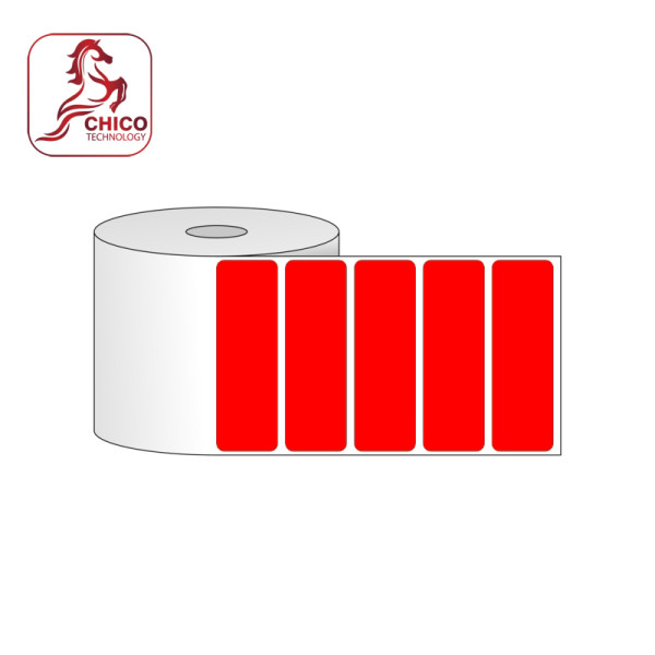 Giấy in mã vạch 1 tem 105x30x50M(xanh,đỏ,tím, vàng)