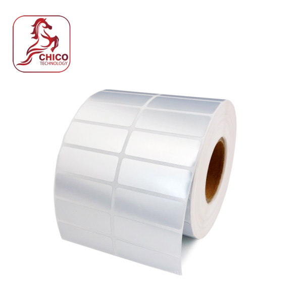 Giấy in mã vạch mạ thiếc 2 tem 40x20x50M