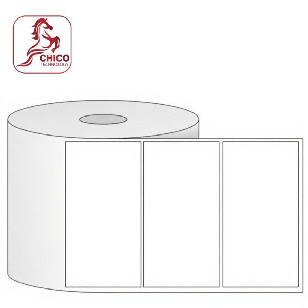 Giấy in mã vạch 1 tem 90x54x100m
