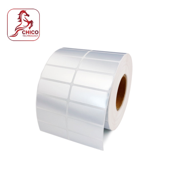 Giấy in mã vạch xi bạc 2 tem 40x65x50m
