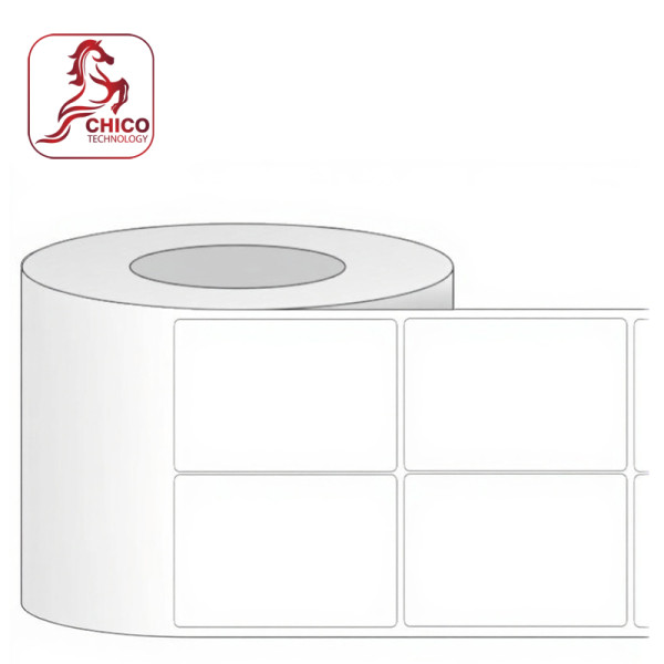 Giấy in mã vạch 2 tem 50x80x100m( bo góc)