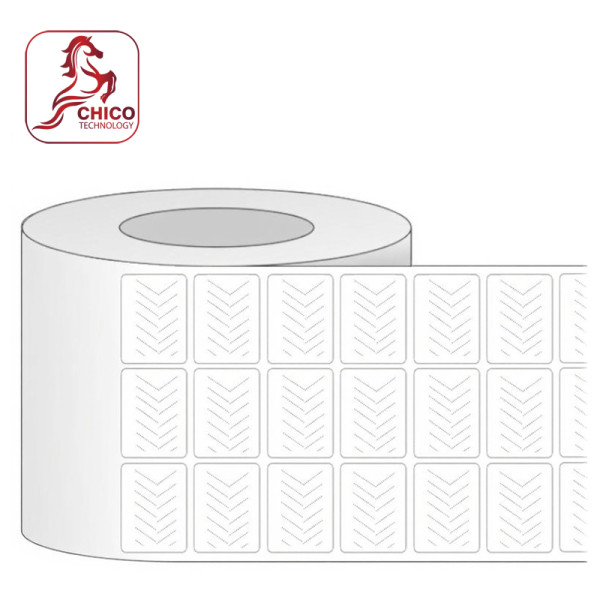 Giấy in mã vạch 3 tem 35x23x100M( bo góc)