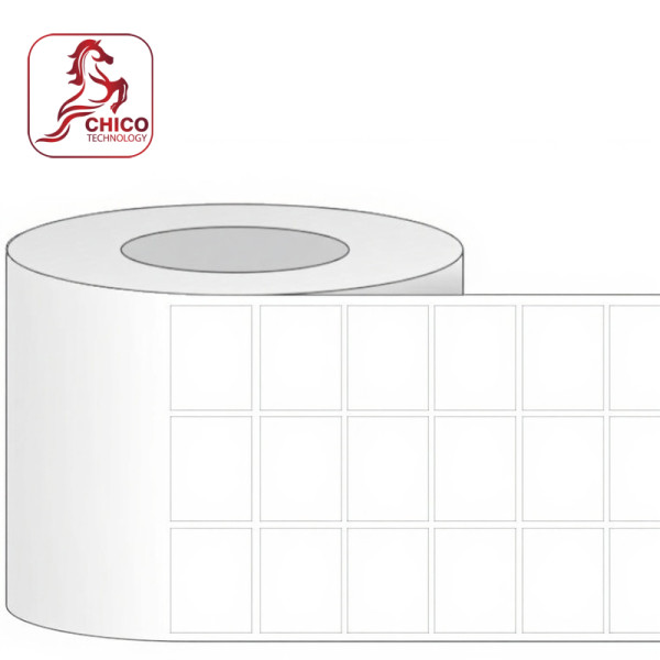 Giấy in mã vạch 3 tem 35x25x100M