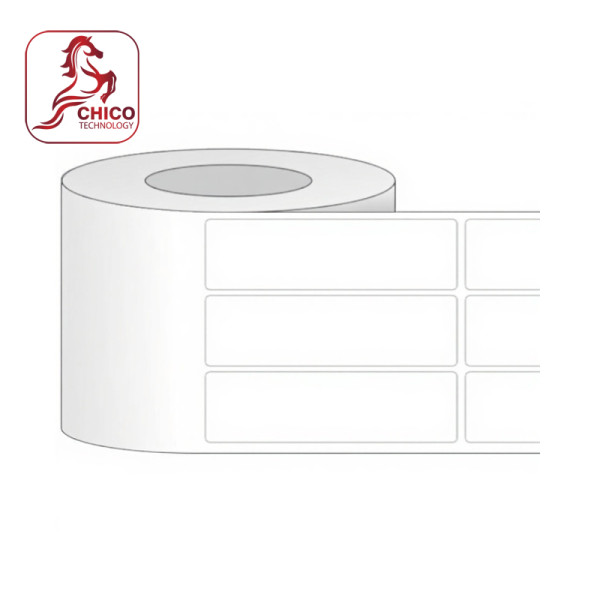 Giấy in mã vạch 3 tem 35x130x50m bo góc