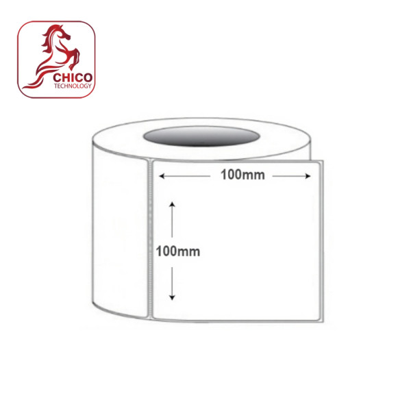 Giấy in mã vạch 1 tem 100x100x100m (bo góc)