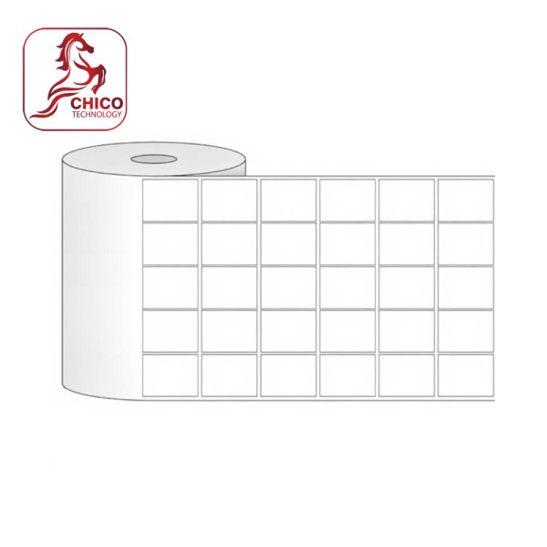 Giấy in mã vạch 5 tem 20x20x50m