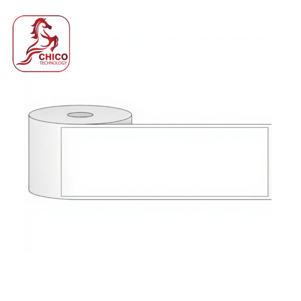 Giấy in mã vạch decal 1 tem 46x151x50M