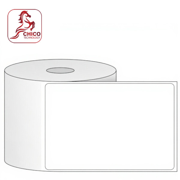 Giấy in mã vạch 1 tem 90x120x100M ( Bo góc)