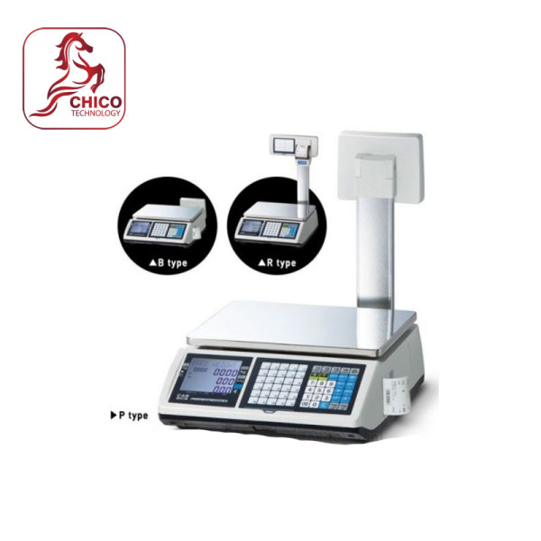 Cân in hóa đơn và in phiếu CT100 CAS