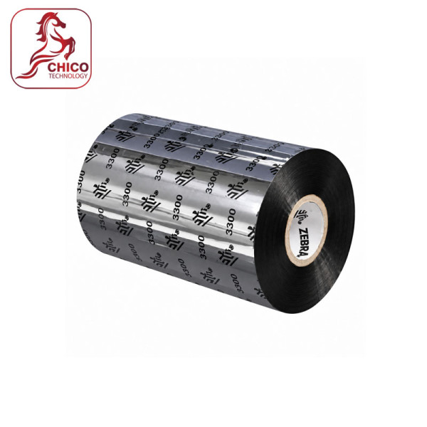 Ruy băng mực máy in mã vạch Zebra J3300BK11030