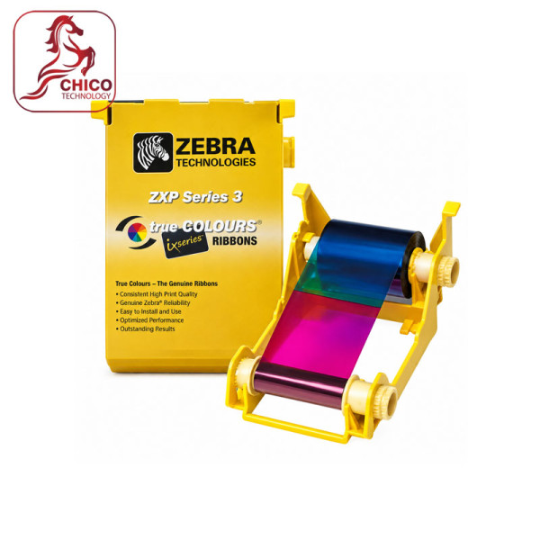 Ruy băng mực in màu máy Zebra ZXP3 YMCKO 800033-840