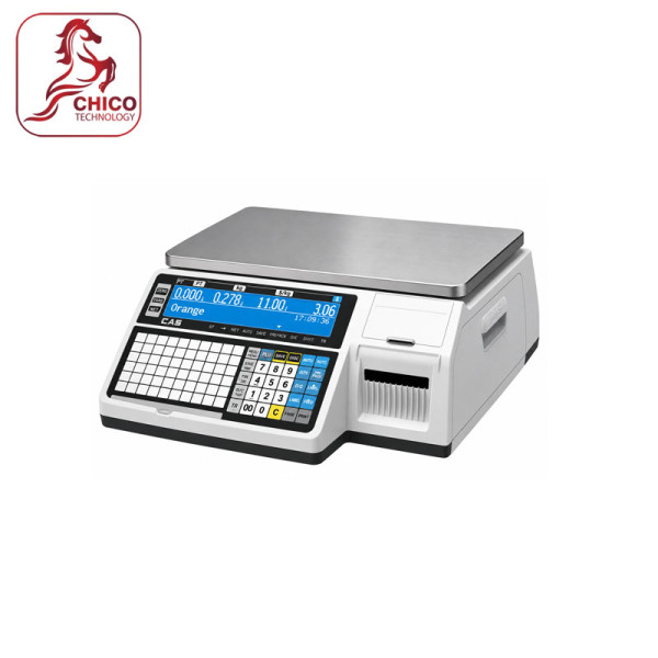 Cân điện tử in tem mã vạch CAS CL5200-B